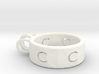 Ring horseshoe 3d printed 