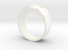 Triangulated Ring - 18mm 3d printed 