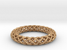 Wire mesh ring (US 6¼) 3d printed 