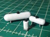 Nscale Propane tanks set of 11, 3 sizes 3d printed 