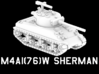 M4A1(76)W Sherman 3d printed 