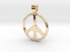 Peace and love 3d printed 
