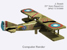 Jacques Swaab SPAD 13 (full color) 3d printed 