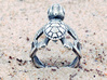 Baby Turtle Ring 3d printed 