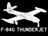 F-84G Thunderjet 3d printed 