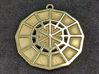 Resurrection Emblem 03 Medallion (Sacred Geometry) 3d printed 