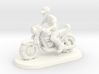 1/144 Motorcycle Rider 3d printed 