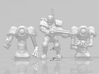 War of the Worlds Martian 15mm miniature model set 3d printed 