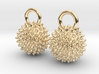 Ragweed Pollen Earrings - Nature Jewelry 3d printed 