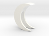 Crescent Moon Webcam Privacy Shade / Cover / Charm 3d printed 