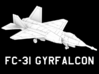 FC-31 Gyrfalcon (2014) 3d printed 