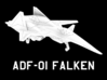 ADF-01 Falken (Clean) 3d printed 