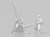 Guts Berserk HO scale 20mm miniature model fantasy 3d printed 
