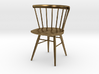 Nakashima Straight-Backed Chair - 6cm tall 3d printed 