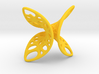 Geometric Butterfly Pendant 3d printed 