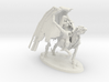 Undead Pegasus With Female Rider 3d printed 