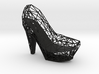 Right Wireframe High Heel 3d printed 