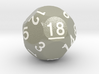d18 Sphere Dice "Coming of Age" 3d printed 