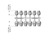 Skulls 01. 1:24 Scale 3d printed Dimensions