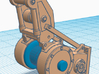 1/64th Logging Bulldozer cable winch w Arch 3d printed 