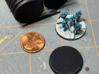 Blank : 25mm Low-Profile Round Bases 3d printed 