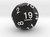 d19 Sphere Dice "Clubhouse Bar" 3d printed 