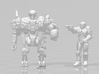 Robocop HO scale 20mm miniature model scifi hero 3d printed 