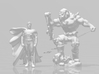 Superman Classic HO scale 20mm miniature model fig 3d printed 
