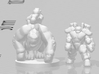 Space Commies Command set 6mm Infantry Epic models 3d printed 