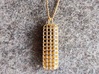 Pendant with squares design 3d printed 