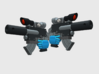 20x Standard M2 Operative Pistols (L&R) 3d printed 