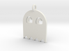 PacMan Ghost Pendant 3d printed 