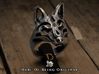 The Wolf Ring 3d printed Antique Silver