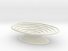 Spiral Soap Dish 3d printed 