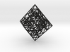 Sierpinski Octahedral Prism 5 cm. 3d printed 