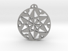 Hackpen Hill  Wiltshire Crop Circle Pendant 3d printed 