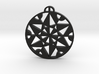 Hackpen Hill  Wiltshire Crop Circle Pendant 3d printed 