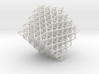 512 tetrahedron grid 18,9 cm 3d printed 