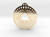 Aldbourne-Wiltshire Crop Circle Pendant_fixed 3d printed 