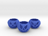 3 Jack-o'-lantern Tealight Holders 3d printed 