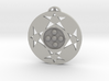 Hackpen Hill Wiltshire Crop Circle Pendant 3d printed 