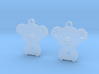Koala_earrings 3d printed 