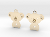 Koala_earrings 3d printed 