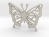 butterfly pendant 3d printed 