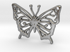 butterfly pendant 3d printed 