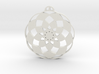 Rollright Stones Oxfordshire Crop Circle Pendant 3d printed 