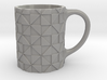 mug geopattern 3d printed 