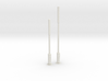 Small Cell Wireless Poles HO Scale 1/87 3d printed 