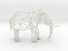 Wire Elephant 3d printed 