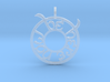 Be Here Now Pendant 3d printed 
